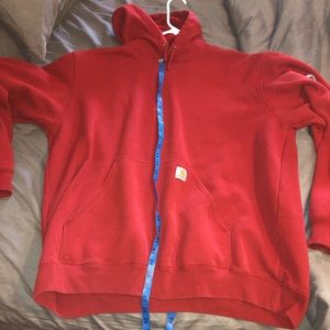 Carhartt hoodie red